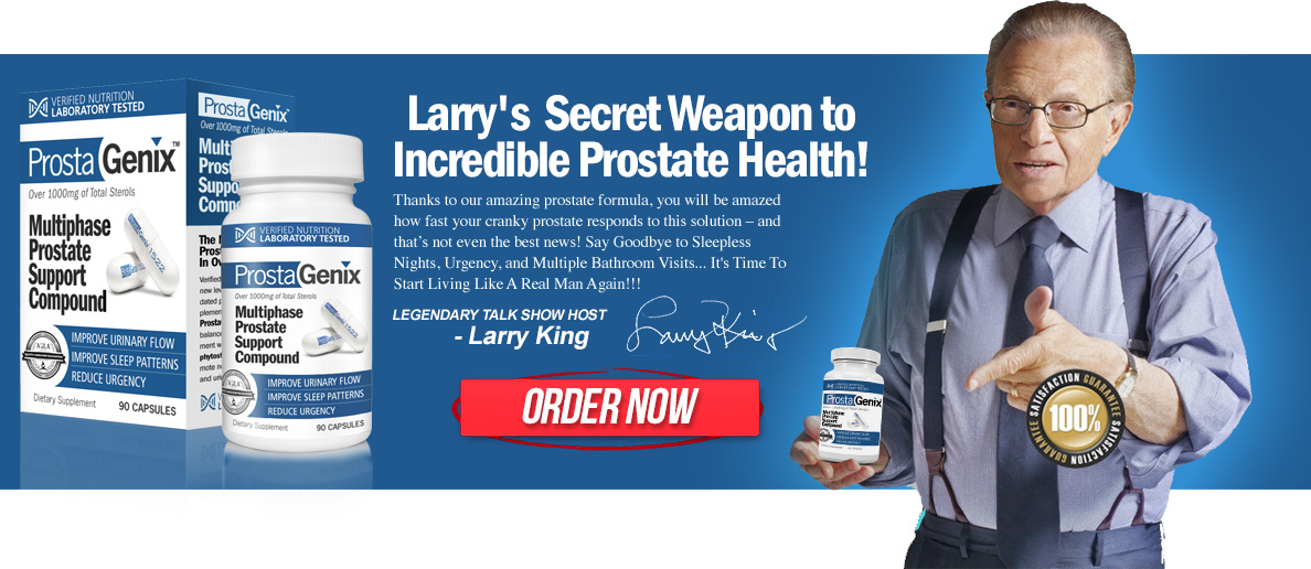 larry's secret weapon to incredible prostate health