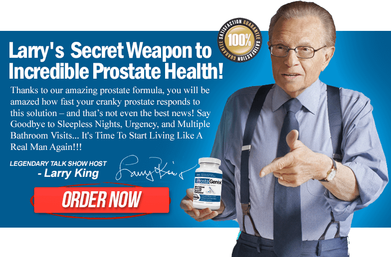 larry's secret weapon to incredible prostate health