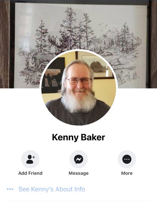 Kenny Baker - Facebook Profile