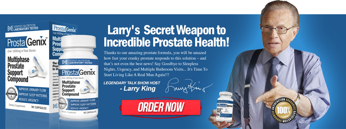 Larry King's Secret Weapon for Prostate Health