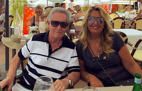 Corine Buckley father Bernard Arno Cannes France