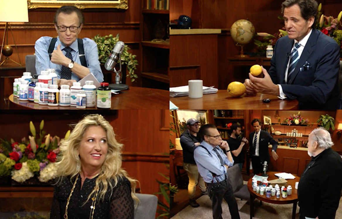 Smart Hit Mens Show on Prostate Supplements and ProstaGenix, Featuring Corinne Buckley Fred Buckley Larry King