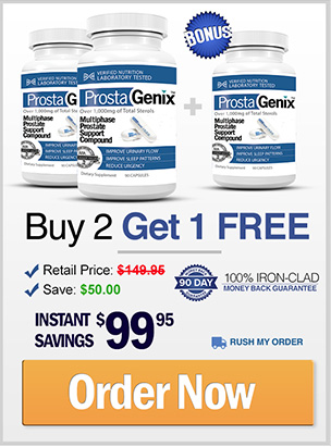 ProstaGenix offer - buy 3 get 2 free