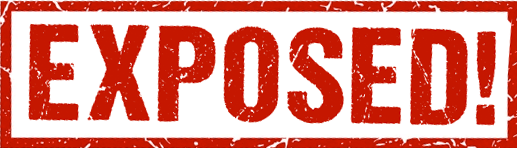 exposed stamp