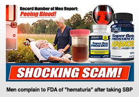 scam - peeing blood