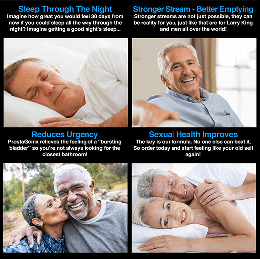 better sleep, stronger stream, improved sexual health, reduced urgency
